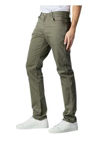 Wrangler - SPODNIE MĘSKIE WRANGLER TEXAS LICHEN GREEN W12SW5X1X