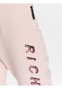 John Richmond Spodnie dresowe UWP23044PA Różowy Classic Fit. Kolor: różowy. Materiał: bawełna #3