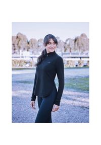 WEATHERBEETA - Sweter damski Weatherbeeta London. Kolor: czarny. Materiał: polar. Sezon: zima #1