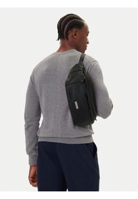 Calvin Klein Nerka Sleek Waistbag Sling LV04D3148G Czarny. Kolor: czarny. Materiał: materiał #1