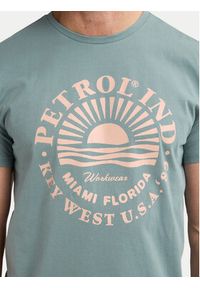 Petrol Industries T-Shirt M-1050-TSR127 Niebieski Regular Fit. Kolor: niebieski. Materiał: bawełna #9