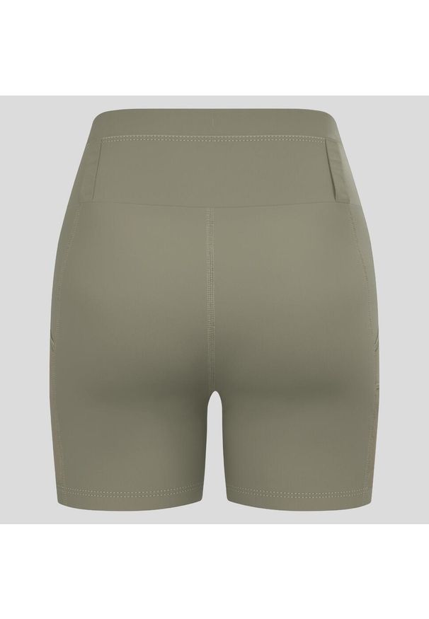 Odlo - Spodenki damskie ODLO X-ALP Trail Cargo legginsy biegowe z kieszeniami. Kolor: zielony