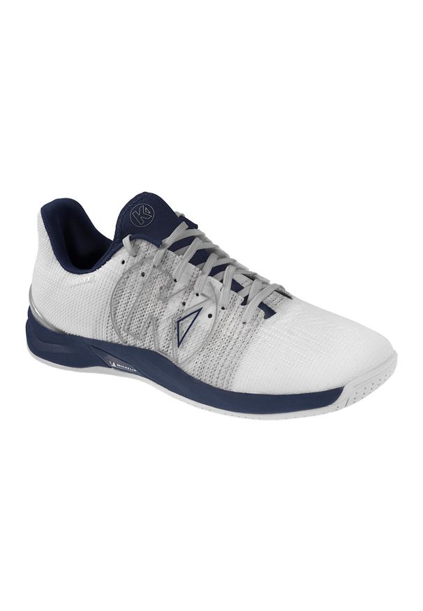 KEMPA - Buty halowe Kempa Attack One 2.0 Game Changer. Kolor: biały, niebieski, wielokolorowy. Materiał: materiał. Sport: piłka ręczna