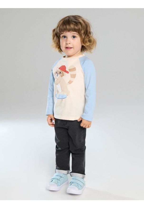 Sinsay - Jeansy - szary. Kolor: szary. Materiał: jeans