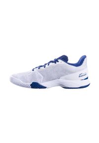 Buty tenisowe męskie Babolat Jet Tere AC 42. Kolor: pomarańczowy, biały, wielokolorowy, niebieski. Sport: tenis
