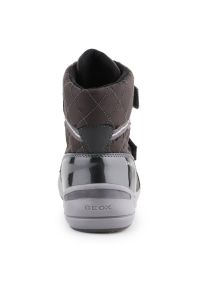 Buty Geox J Sleigh Jr J949SD-0FU50-C9002 szare. Kolor: szary. Materiał: materiał, syntetyk, skóra. Sezon: zima