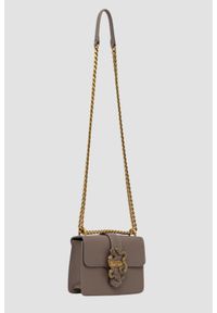 Just Cavalli - JUST CAVALLI Torebka damska w kolorze taupe Iconic Snakes Style 8. Kolor: beżowy. Materiał: skórzane #4