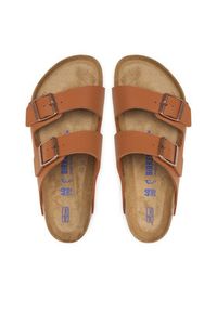 Birkenstock Klapki Arizona Bs 1019067 Brązowy. Kolor: brązowy. Materiał: skóra #7