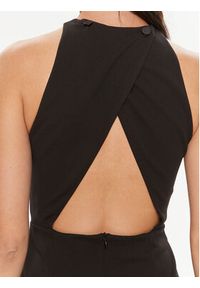 Imperial Sukienka koktajlowa AERNHAW Czarny Slim Fit. Kolor: czarny. Materiał: syntetyk. Styl: wizytowy #4