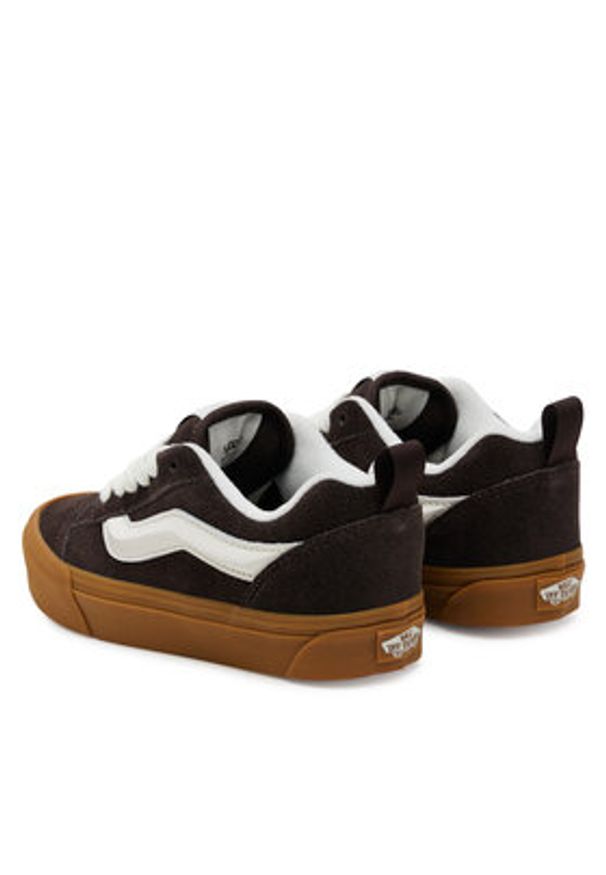 Vans Tenisówki Knu Skool VN000CS0D4C1 Brązowy. Kolor: brązowy. Materiał: skóra, zamsz