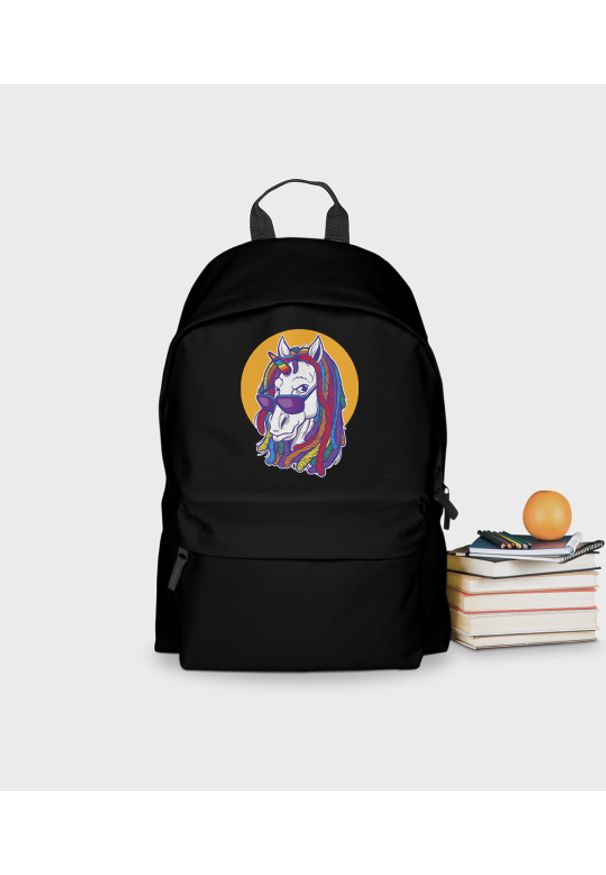 MegaKoszulki - Plecak szkolny Rainbow unicorn