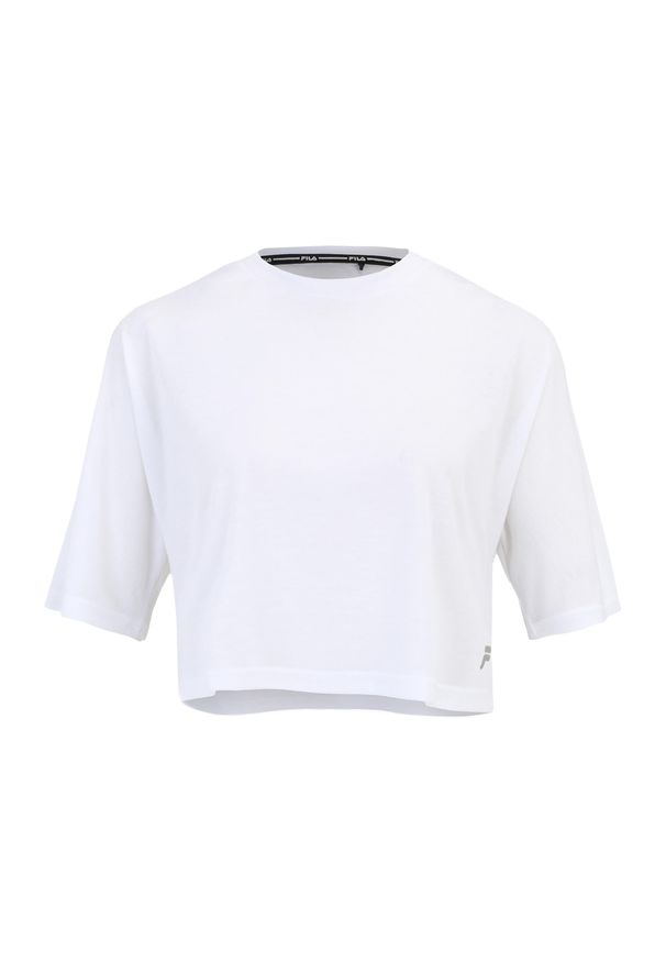 Fila - Koszulka damska FILA Recanati. Kolor: biały