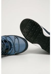 Moon Boot - Śniegowce dziecięce. Zapięcie: sznurówki. Kolor: niebieski. Materiał: guma #2