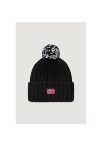Napapijri - Czapka Kobieta NAPAPIJRI SEMIURY W 3. Kolor: czarny. Sezon: zima #1