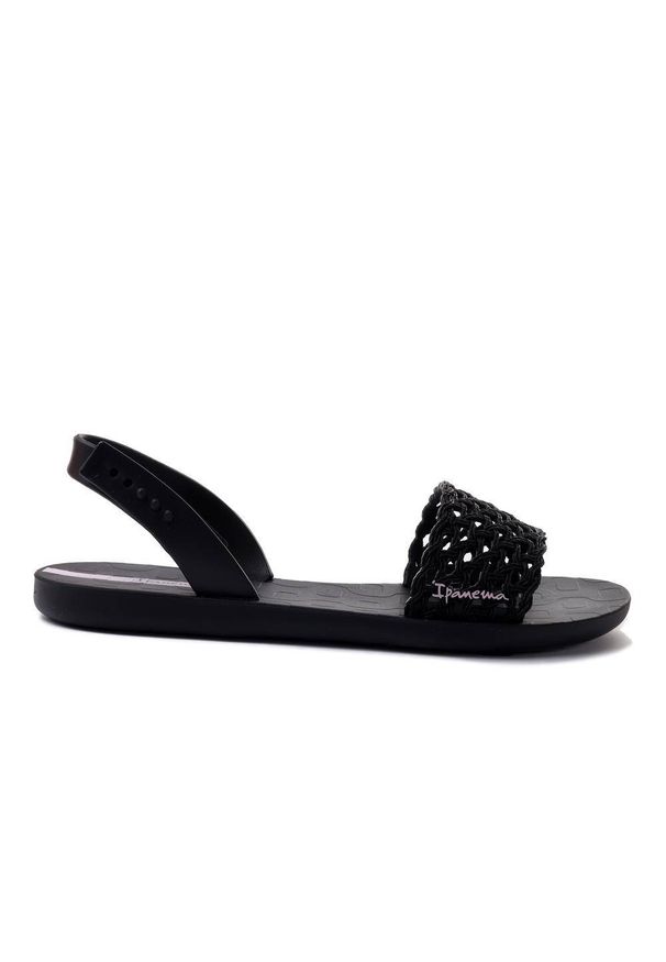 Ipanema - IPANEMA Breezy Sandal Fem 82855 black, sandały damskie. Kolor: czarny