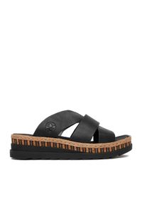 Rieker Klapki CEO-V7989-00 Czarny. Kolor: czarny. Materiał: materiał #1