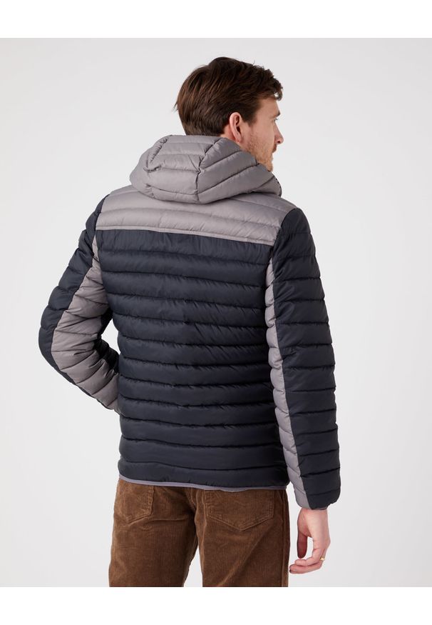 Wrangler - WRANGLER PUFFER JACKET MĘSKA KURTKA PRZEJŚCIOWA BLACK W4B1WA100 112319309