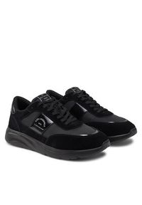 Karl Lagerfeld - KARL LAGERFELD Sneakersy Serger KL53637 Czarny. Kolor: czarny. Materiał: nubuk, skóra