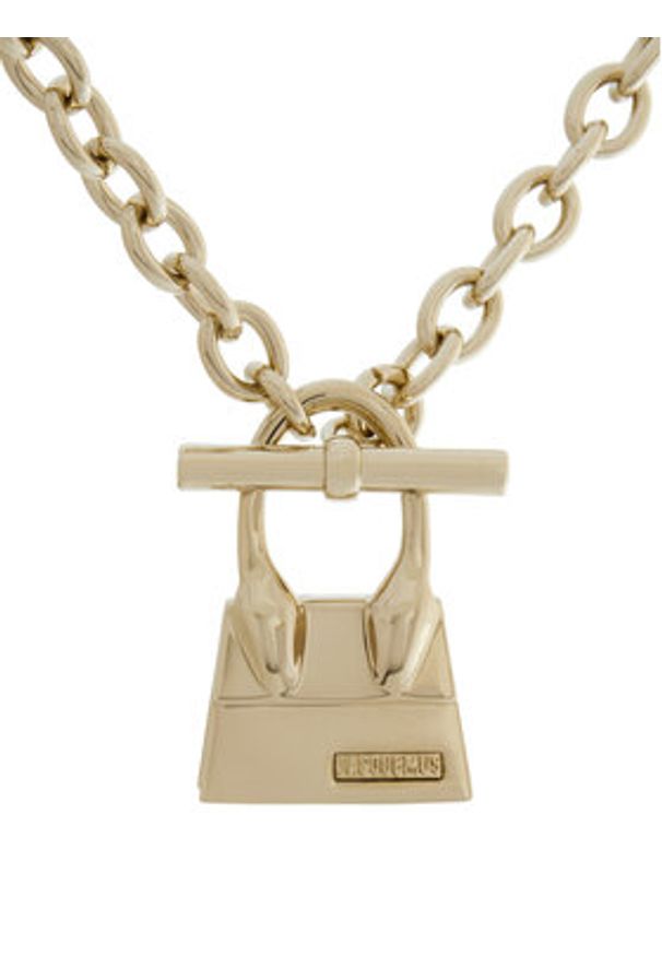 JACQUEMUS Naszyjnik 231JW549-5800 Złoty. Materiał: metalowe. Kolor: złoty