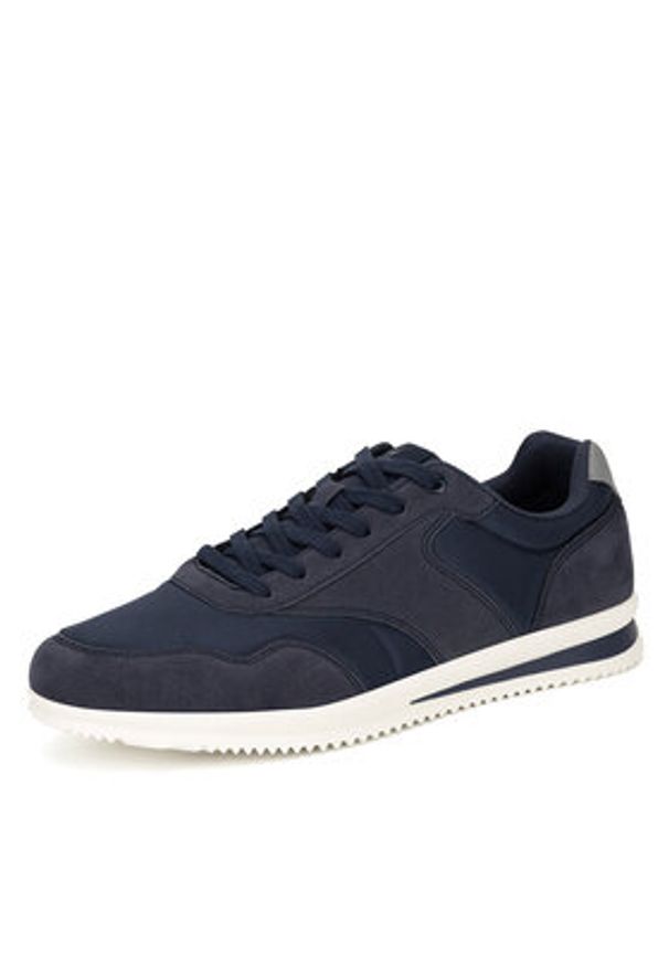 Nautica Sneakersy S25C090A-1 Granatowy. Kolor: niebieski. Materiał: syntetyk, materiał