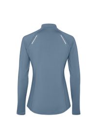 ROLY - Bluza Z Długim Rękawem Dla Pań I Panów Estambul Quarter Zip. Kolor: niebieski. Długość rękawa: długi rękaw. Długość: długie