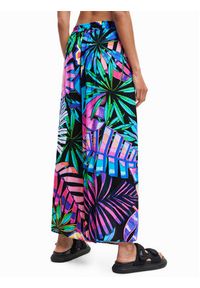 Desigual Spodnie materiałowe 23SWMW08 Kolorowy Regular Fit. Materiał: materiał, wiskoza. Wzór: kolorowy #4
