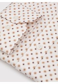 Pako Lorente - PAKO LORENTE – Biała koszula w kwiatowy print. Kolor: biały. Materiał: bawełna, elastan. Długość rękawa: długi rękaw. Długość: długie. Wzór: nadruk, kwiaty #5