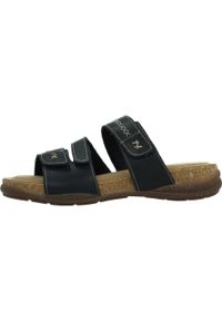 Clarks - Sandały CLARKS ROSEVILLE BAY Niebieski. Kolor: niebieski. Materiał: tkanina, skóra. Sezon: lato