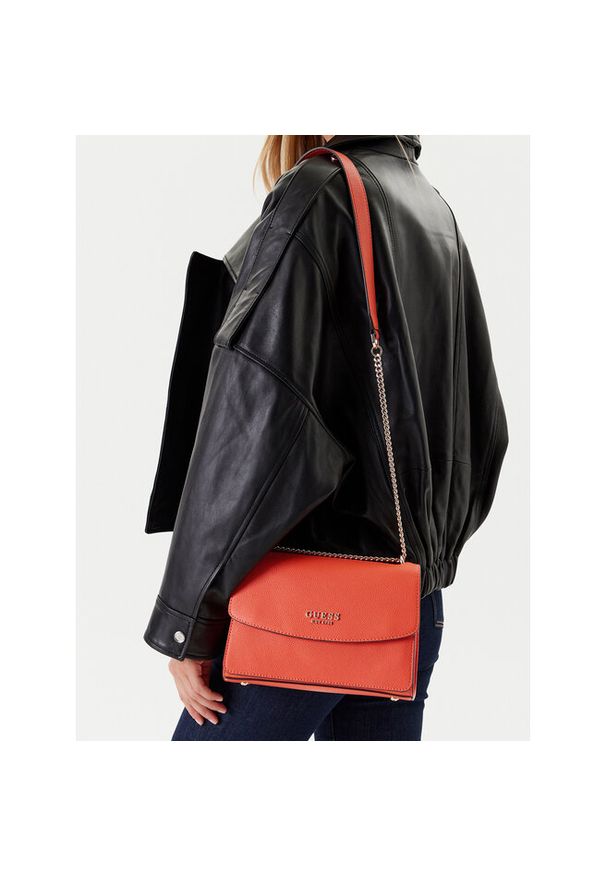 Torebka Guess. Kolor: pomarańczowy
