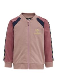 Dziecięca bluza dresowa z zamkiem błyskawicznym Hummel League. Kolor: wielokolorowy, różowy, beżowy. Materiał: dresówka