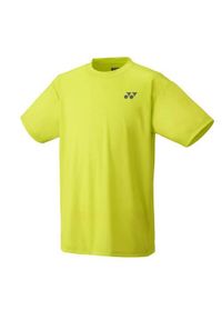 YONEX - Koszulka sportowa męska Yonex Practice Small Logo Ym0045. Kolor: żółty. Materiał: poliester. Długość rękawa: krótki rękaw. Długość: krótkie. Sport: tenis #1