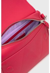 Desigual torebka 22SAXP08 kolor różowy. Kolor: różowy. Rodzaj torebki: na ramię #3