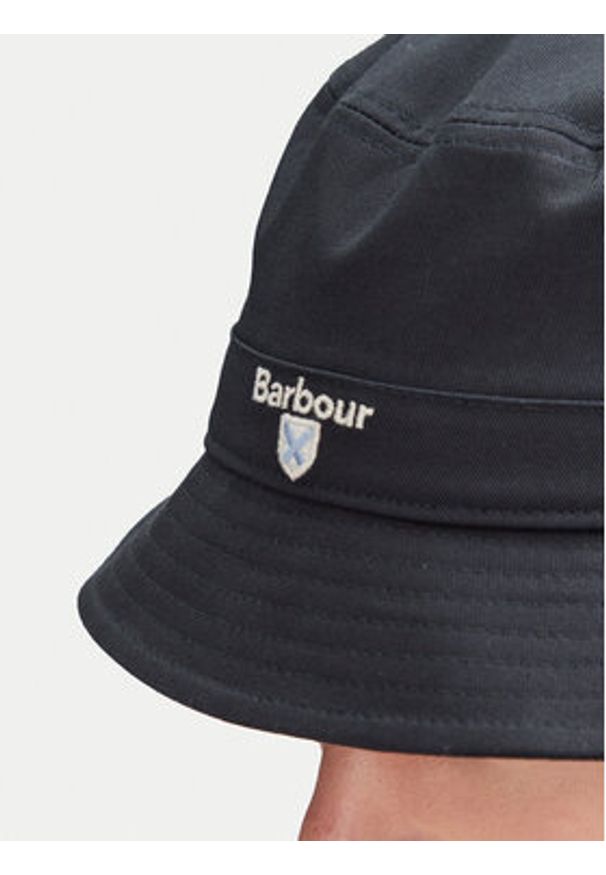 Barbour Kapelusz Cascade MHA0615NY91 Granatowy. Kolor: niebieski. Materiał: bawełna, materiał