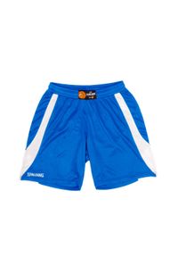 SPALDING - Szorty damskie Spalding Jam. Kolor: niebieski, wielokolorowy, biały. Długość: krótkie. Sport: koszykówka #1
