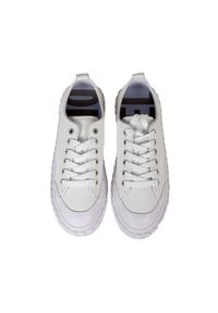 Diesel Sneakersy "S-Hanami" | Y02828 PR013 | Kobieta | Biały. Okazja: na spotkanie biznesowe. Kolor: biały. Materiał: skóra. Obcas: na platformie #3