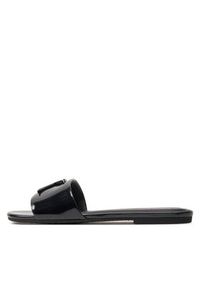 Calvin Klein Jeans Klapki Flat Sandal Slide Mg Met YW0YW01348 Czarny. Kolor: czarny #3