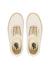 Vans Tenisówki Authentic VN000D7YCD31 Écru. Kolor: kremowy. Materiał: zamsz, skóra #5