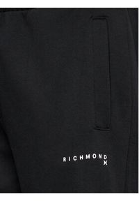 Richmond X Spodnie dresowe UMA23155PA Czarny Regular Fit. Kolor: czarny. Materiał: bawełna, dresówka #2
