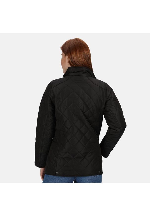 Regatta - Kurtka Damska Pikowanie. Kolor: czarny. Sport: turystyka piesza