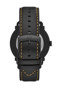 Armani Exchange - Zegarek AX2904. Kolor: czarny. Materiał: materiał, skóra #4