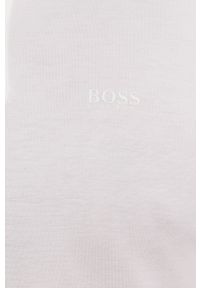 BOSS - Boss - Polo Athleisure. Typ kołnierza: polo. Kolor: biały. Materiał: dzianina. Długość: krótkie. Wzór: gładki #5