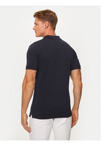 Calvin Klein Jeans Polo Embro Badge J30J325269 Granatowy Slim Fit. Typ kołnierza: polo. Kolor: niebieski. Materiał: bawełna #5