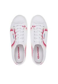 Superga Tenisówki Round Stripes 2790 S4128TW Biały. Kolor: biały. Materiał: materiał #3
