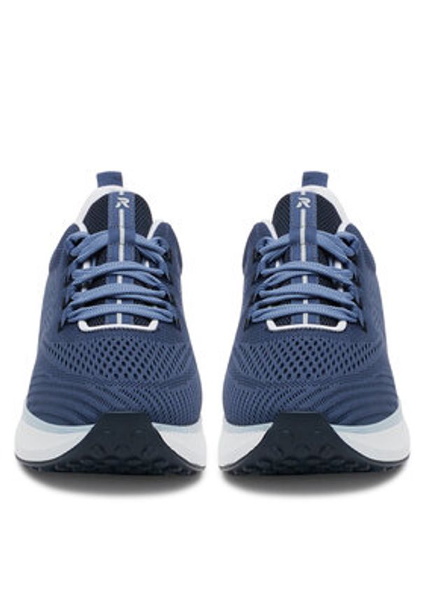 Rieker Revolution Lifestyle Sneakersy W2701-14 Granatowy. Kolor: niebieski. Materiał: materiał