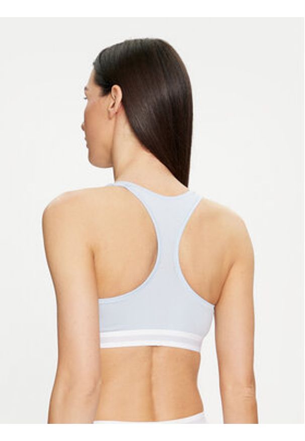 TOMMY HILFIGER - Tommy Hilfiger Biustonosz top UW0UW04143 Niebieski. Kolor: niebieski. Materiał: bawełna