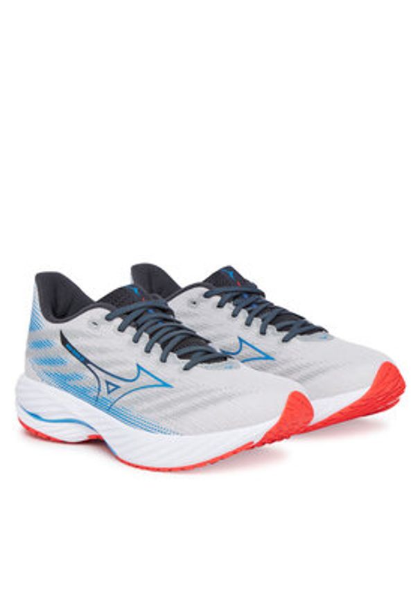 Mizuno Buty do biegania Wave Rider 28 J1GC2403 Szary. Kolor: szary. Materiał: materiał. Model: Mizuno Wave