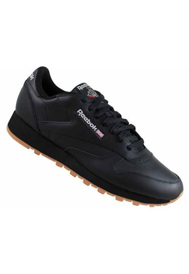 Buty do chodzenia męskie Reebok Gl1100. Zapięcie: sznurówki. Kolor: czarny. Materiał: skóra, guma, tkanina. Szerokość cholewki: normalna. Sport: turystyka piesza