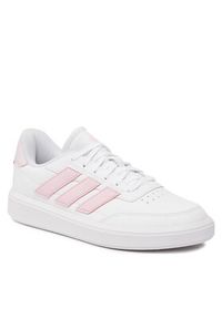 Adidas - adidas Sneakersy Courtblock IF6466 Biały. Kolor: biały. Materiał: skóra #5