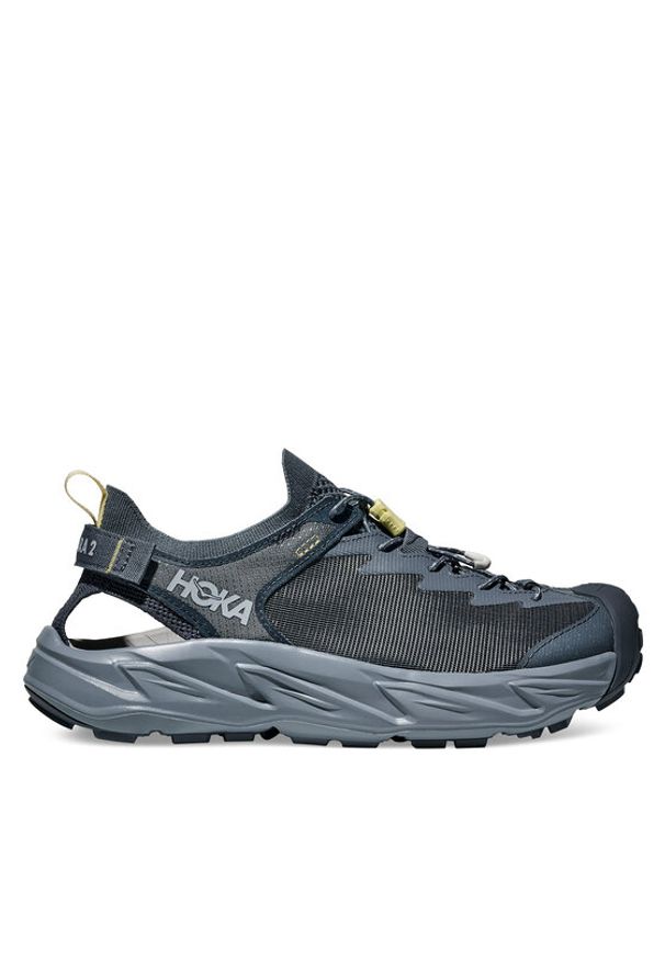 HOKA - Hoka Sandały Hopara 2 1147650 Niebieski. Kolor: niebieski. Materiał: materiał