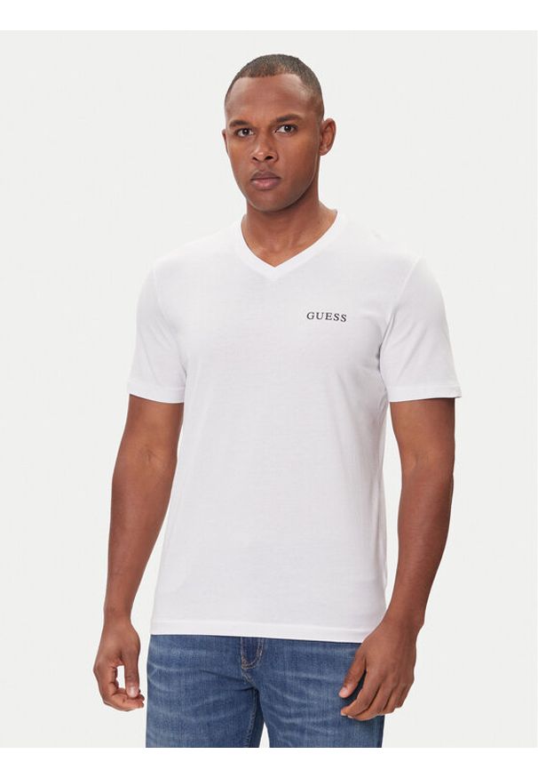 Guess Komplet 3 t-shirtów U5BG58 KCAM1 Biały Regular Fit. Kolor: biały. Materiał: bawełna